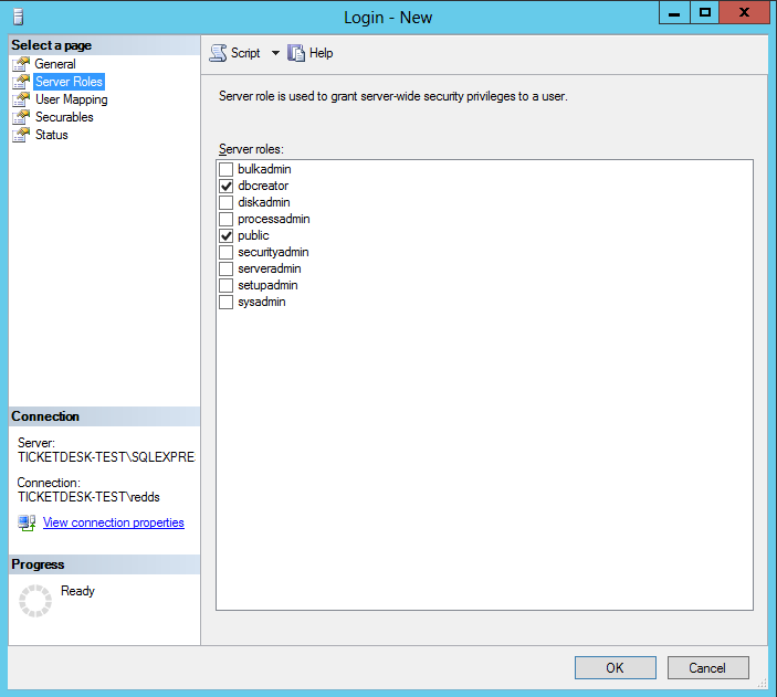 SQL Login Roles