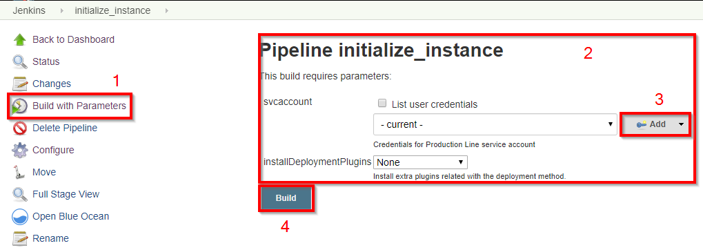 initialize instance