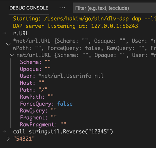 Debug Console