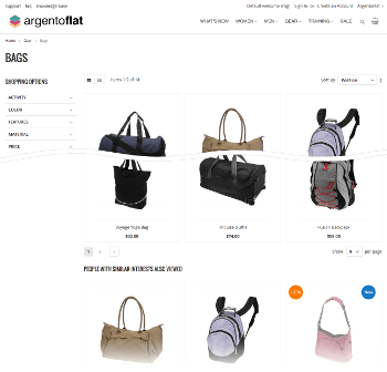 Category page