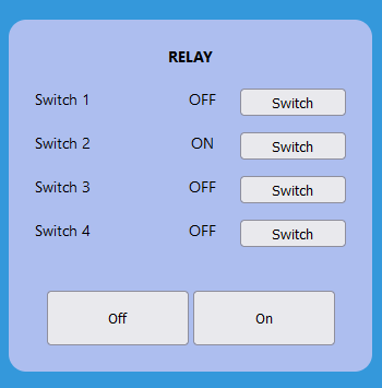 four relay ui